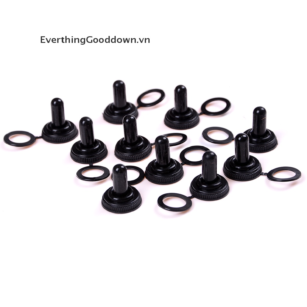 10 Công Tắc Cao Su Đường Kính 12mm Chống Thấm Nước Tiện Dụng
