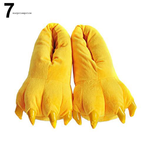 Dép đi trong nhà hình móng vuốt động vật dễ thương