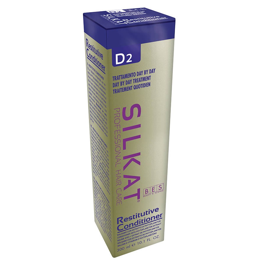 Dầu xả siêu mượt Bes Hergen Silkat D2 Restitutive Conditioner 300ml