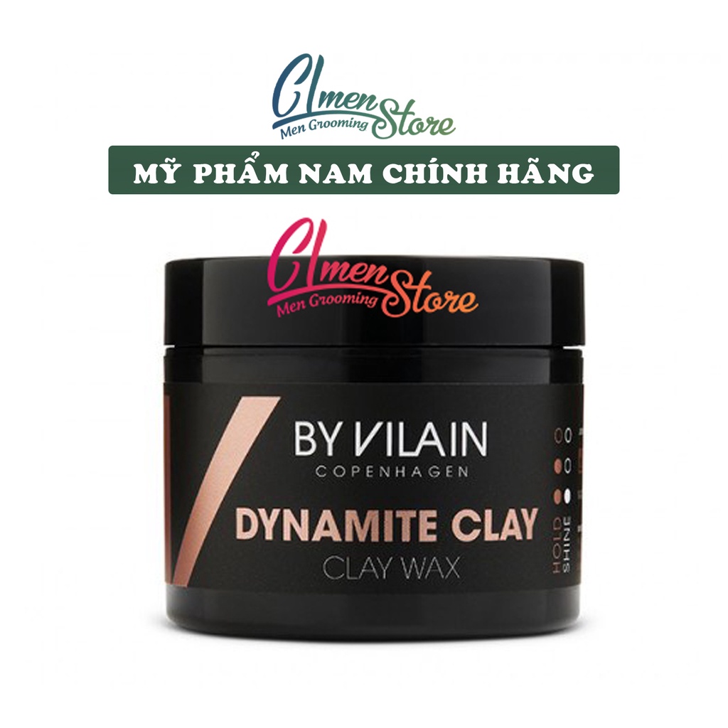 Sáp vuốt tóc By Vilain Dynamite Clay 65ml | Tạo kiểu tóc nam