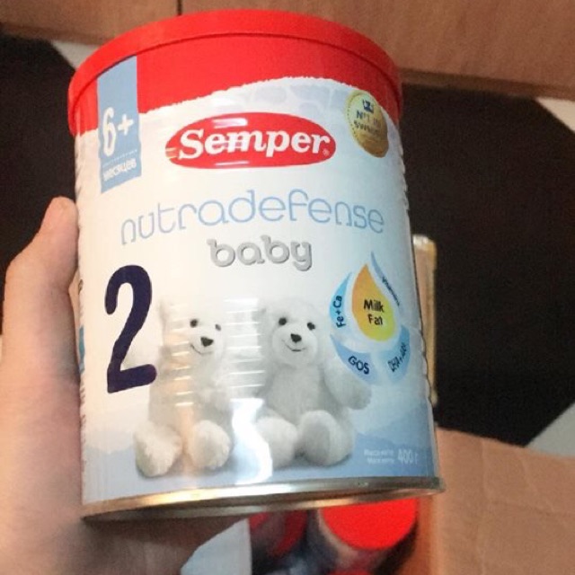 Combo 4 hộp sữa Semper nga