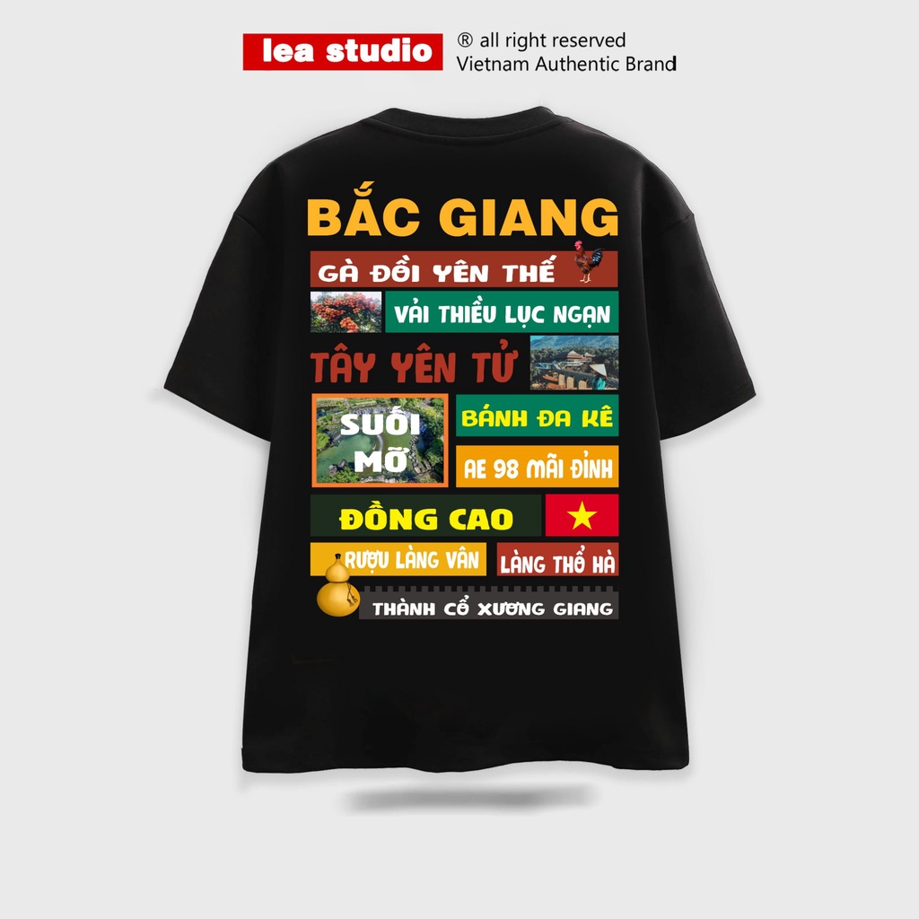 Áo Thun Bắc Giang Unisex Basic Tee phông trơn nam nữ