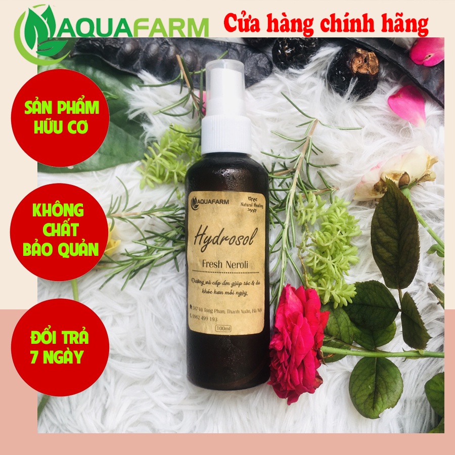 Xịt khoáng hoa bưởi tươi Aqua Farm, xịt khoáng hoa bưởi dưỡng tóc, nấu ăn,..xịt khoáng hữu cơ, an toàn cho cả nhà