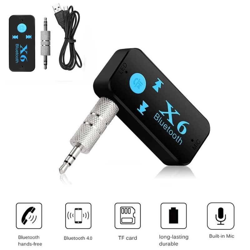 Bộ thu phát Bluetooth 5.0 X6 Hifi giắc 3.5mm cho Tv/Pc