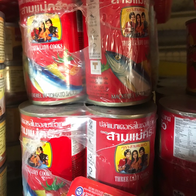 Cá hộp 3 cô gái