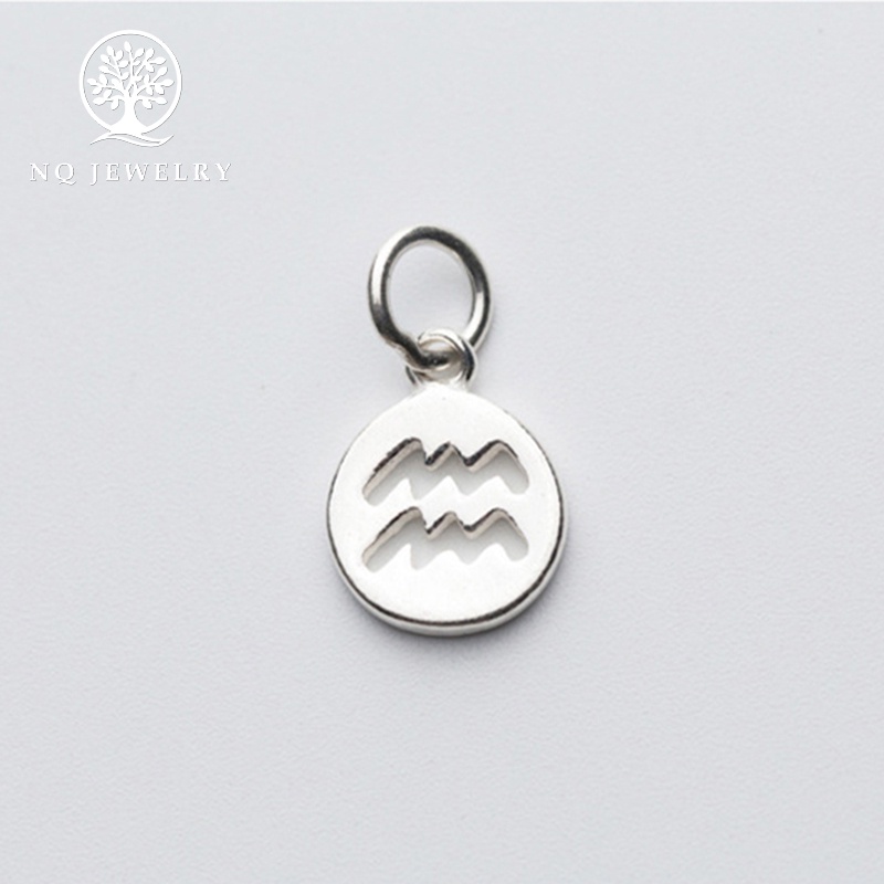Charm bạc 12 cung hoàng đạo - mặt dây chuyền - NQ Jelwery