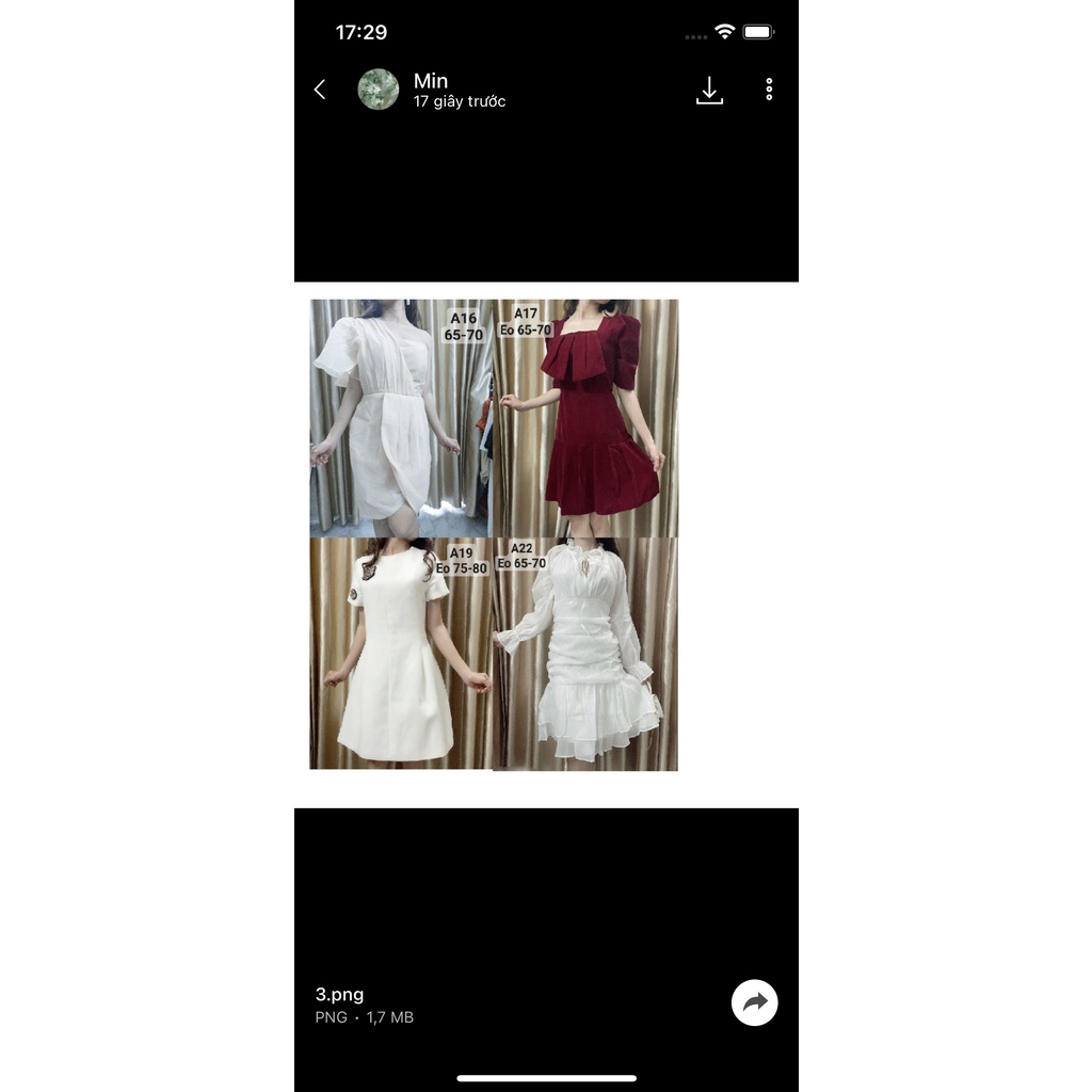 Đầm chốt live, 19k