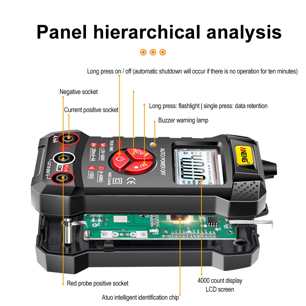 Đồng hồ vạn năng PCBFUN M167 kỹ thuật số AC/ DC