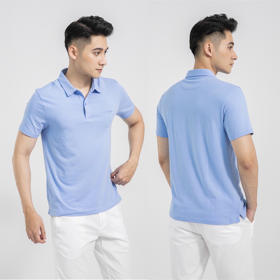 Áo thun polo nam Aristino APS036S1 phông ngắn tay cổ bẻ dáng regular fit suông vừa ba màu lựa chọn vải cotton cao cấp