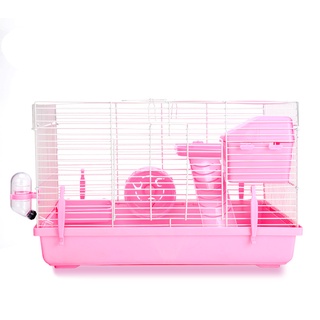 Lồng nuôi chuột hamster size đại 47 x 30 x 30 cm đủ phụ kiện 🍄[HÀNG CAO CẤP LOẠI 1]🍄