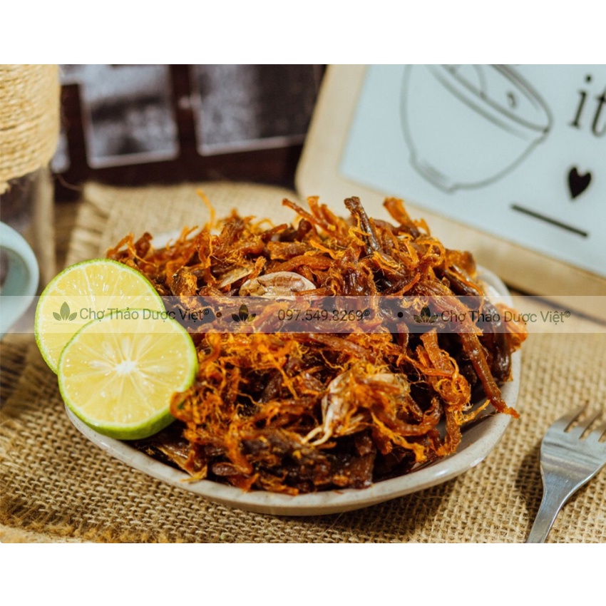 Khô bò xé sợi mềm, cay 300g (Khô bò sợi tẩm gia vị, đồ ăn vặt thơm ngon) - Chợ Thảo Dược Việt