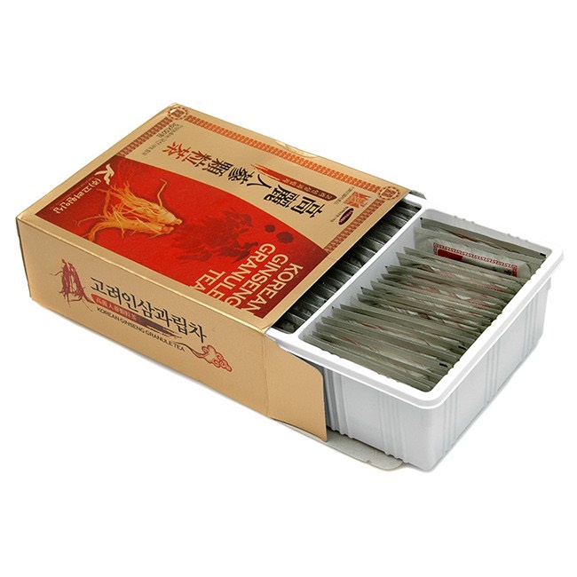 Hộp 100 Gói Trà Sâm Chong Kun Dang Korean Ginseng Tea 3g/Gói - K2V Shop