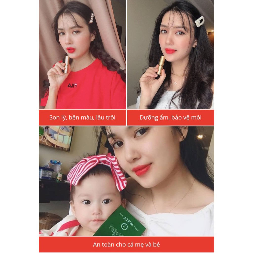 [Hàng Chính Hãng ] Son Lagumi ❤️Son Bầu 💋Son Không Chì Cho Mẹ Bầu ,Son Cho Bà Bầu | BigBuy360 - bigbuy360.vn