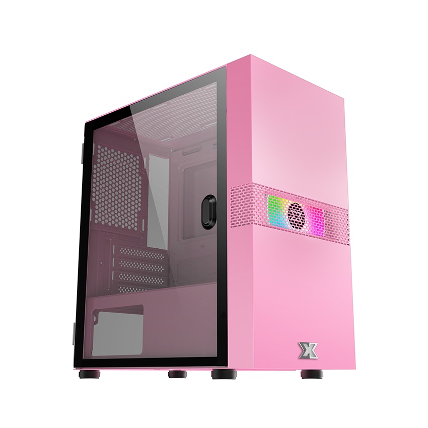 Vỏ Case Xigmatek AERO FADIL QUEEN 1F ( Mini Tower/Màu Hồng)