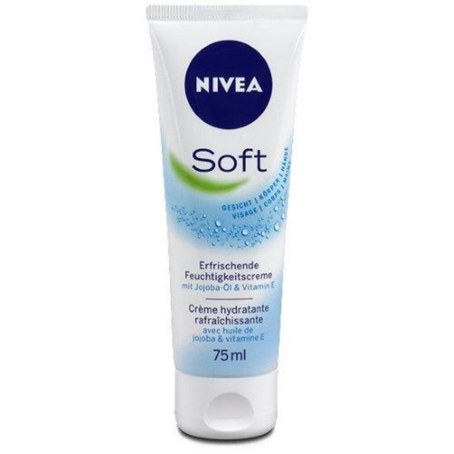 Kem dưỡng ẩm Nivea soft dạng tuýp