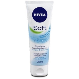 Kem dưỡng ẩm Nivea soft dạng tuýp