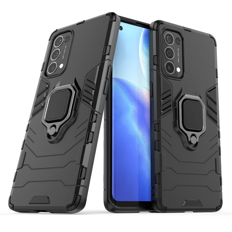 Ốp lưng cứng Oppo Reno5 Pro 5G Vỏ điện thoại chống sốc Hybrid Armor Vỏ nhẫn chống sốc OPPO Reno 5 Pr