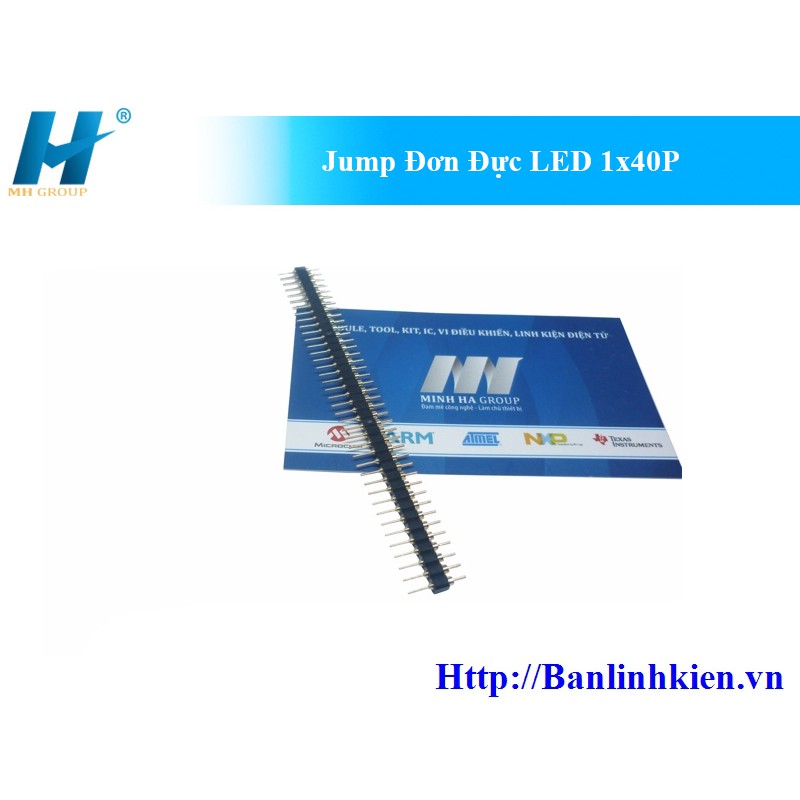 Hàng Rào,Jump Đơn Đực LED 1x40P
