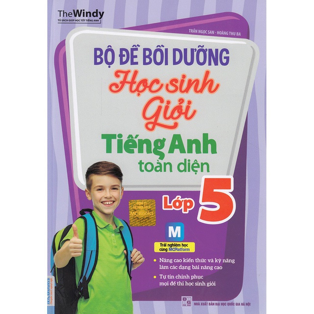 Sách - Bộ Đề Bồi Dưỡng Học Sinh Giỏi Tiếng Anh Toàn Diện Lớp 5 (Tái bản)