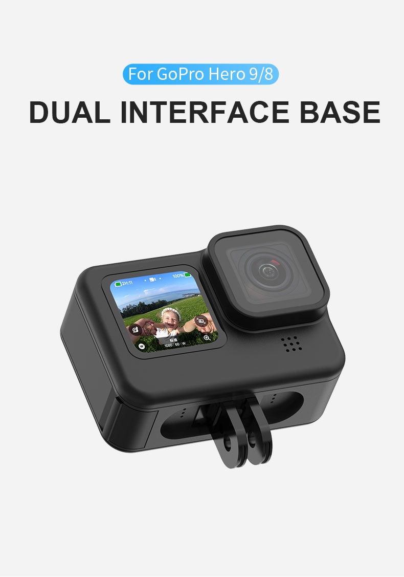 Ngàm Gắn Camera Hành Trình Gopro Hero 9 Hero 8 1 / 4 ''