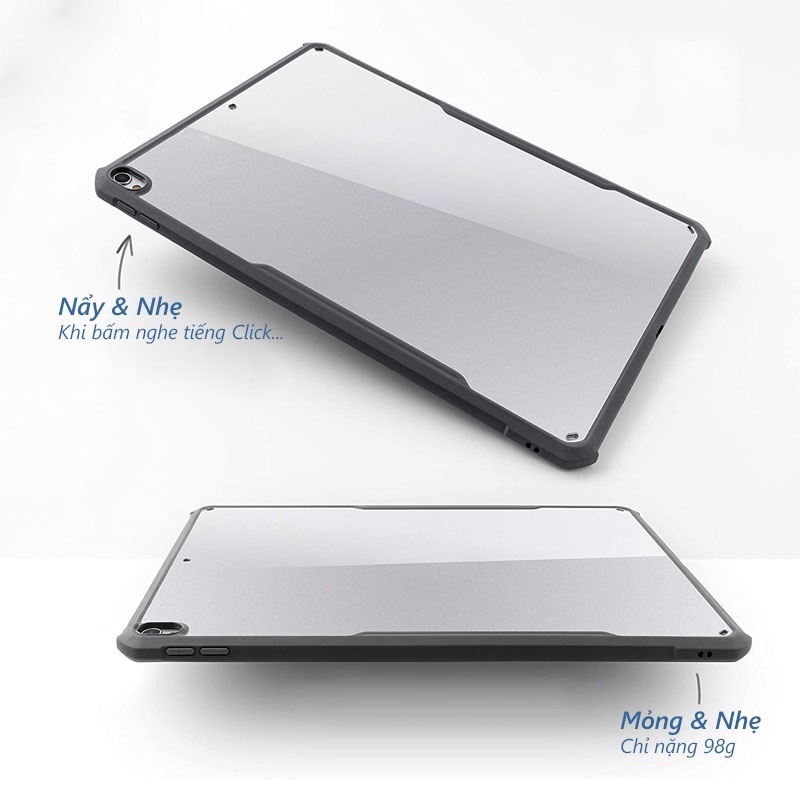 Ốp lưng XUNDD iPad Pro 10.5 / Air 3 / Air 2 Mặt lưng trong, Viền TPU, Chống sốc