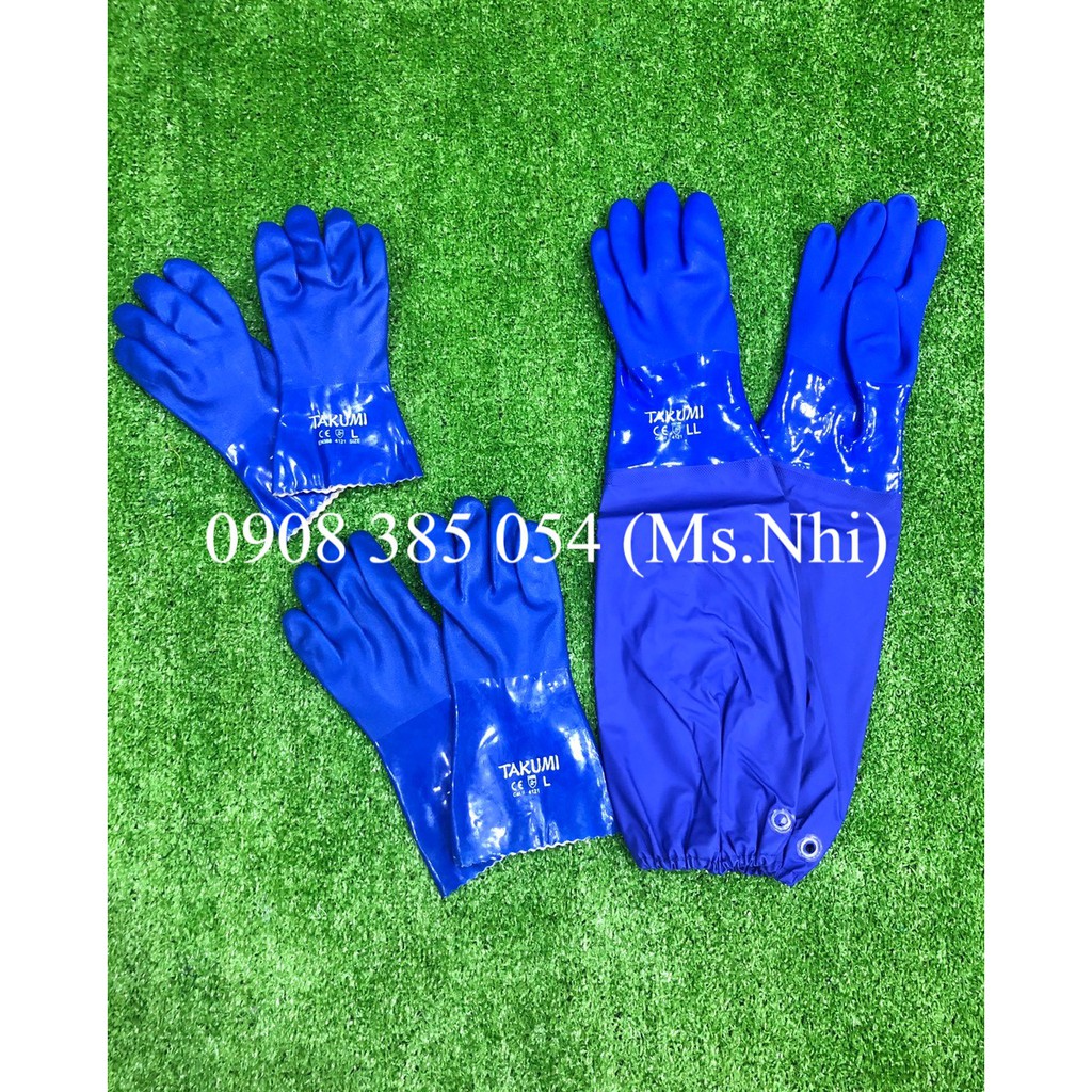 Găng Tay Chống Dầu TAKUMI PVC 600L-  TAKUMI PVC600X- Hàng sẵn