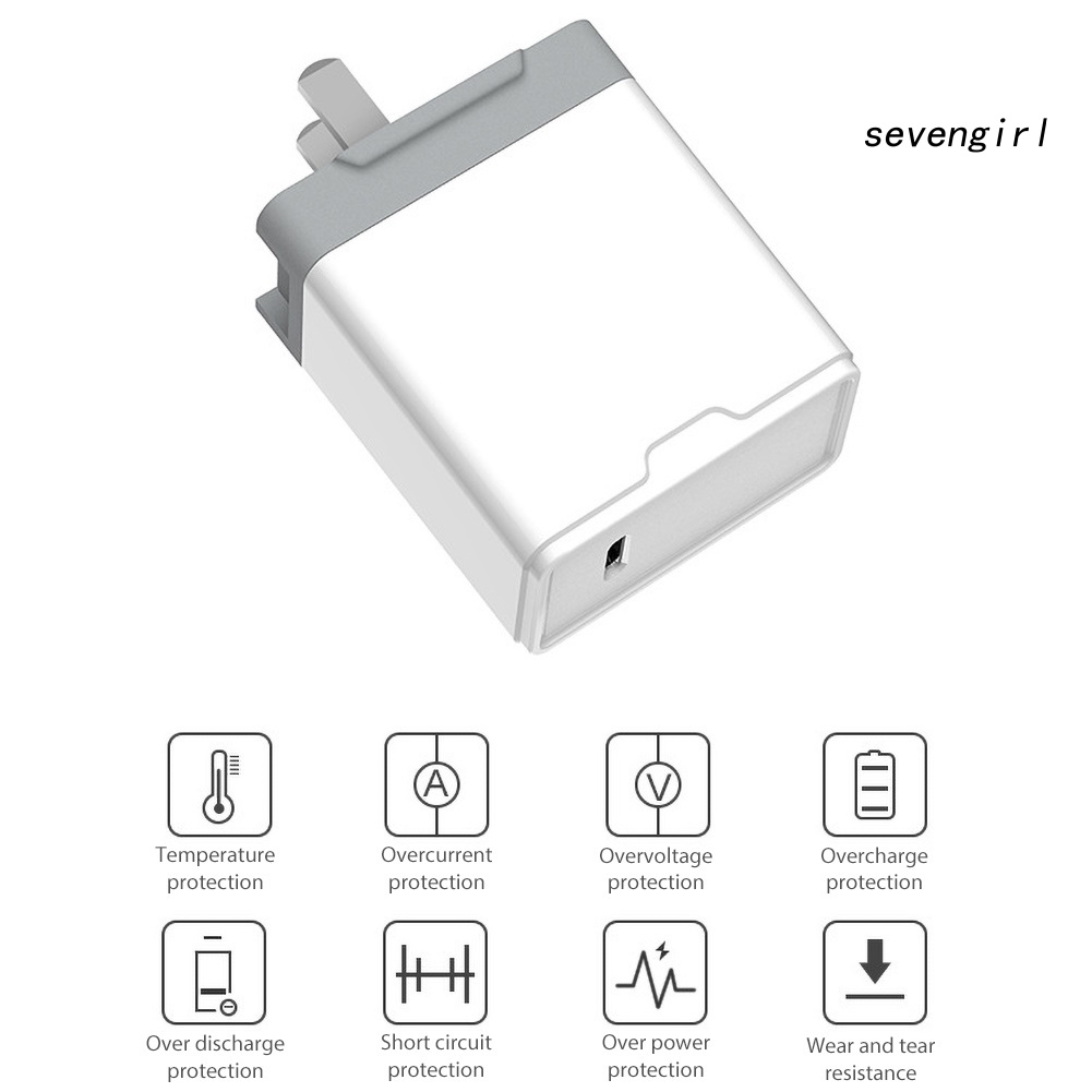 Ổ Cắm Sạc Nhanh Sev-18W 30w Loại C Pd