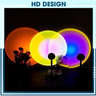 Đèn hoàng hôn sunset q08 bốn màu, đèn chụp ảnh chụp ảnh, quay phim, quay tiktok ánh sáng cực đẹp[ b