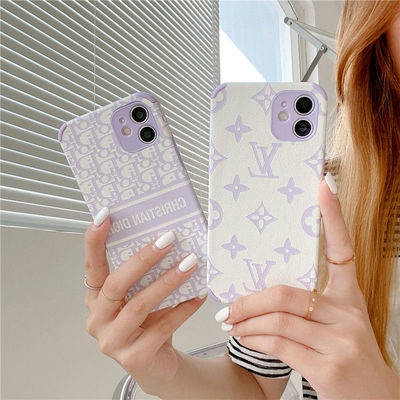 Ốp lưng Mickey iPhone、 LV tidal iPhone12 mobile phone case XS skin XR XSMAX Apple 6S 7P 8P anti-fall set 11Promax purple