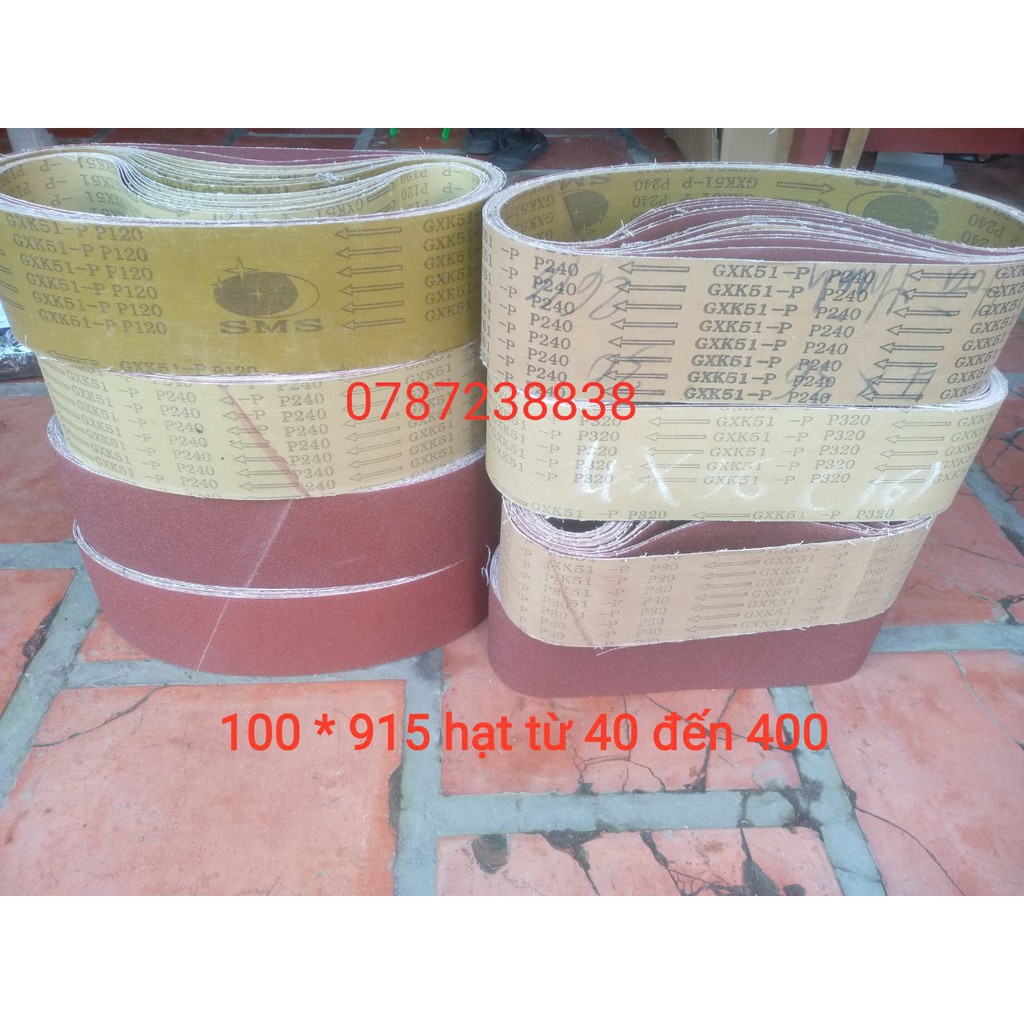 Giấy Nhám - Nhám vòng K51 size 100 - 915 mm Hạt 40-400