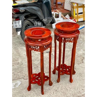 Đôn tròn gỗ lim cao 40 đến 80cm
