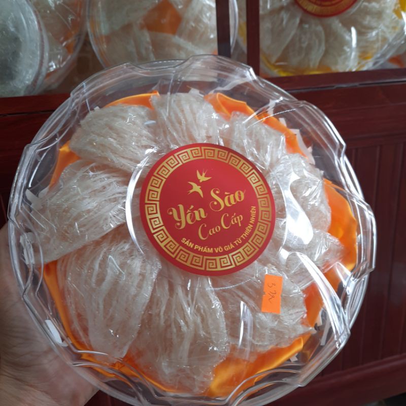 100gr yến sào tinh chế đặc biệt nhiều sợi cao cấp nguyên chất 100% tặng kèm thố chưng
