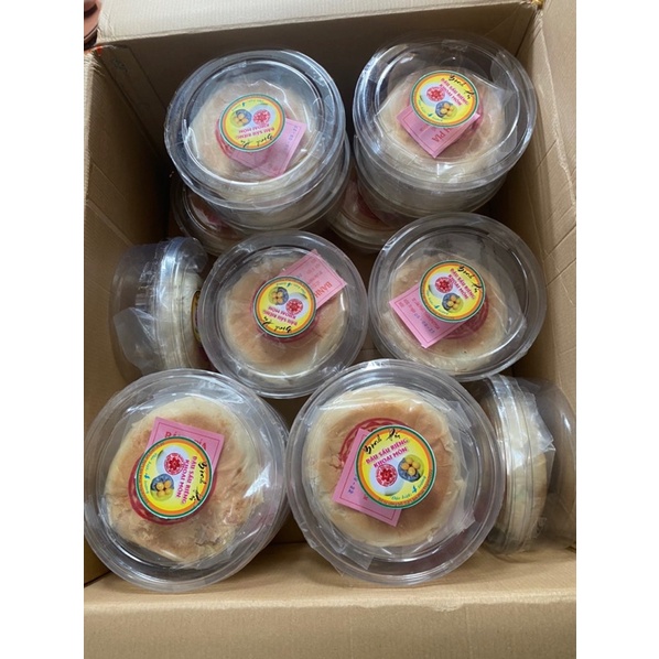 Bánh pía song vị 4trứng - Bánh Pía Mặt Trăng 500gr mềm béo thơm ngon