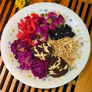 Warm Tea - Trà hoa hồng, dâu, gừng, táo đỏ, kỷ tử, đường nâu