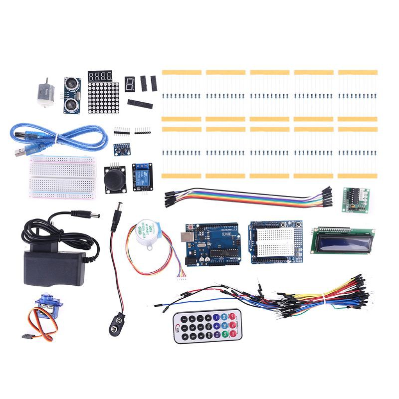 Hộp Đựng Thiết Bị Cảm Biến Siêu Âm Woxnd 1set Uno-R3 Ultimate Kit Lcd1602