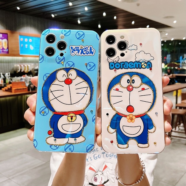 Ốp Điện Thoại In Hình Doraemon Cho iPhone 7 8 Plus X Xr Xsmax 11 12 13 14 pro max