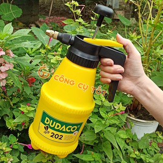 Bình xịt phun sương phun thuốc diệt muỗi 2 lít DUDACO 202 có lá gió dự phòng