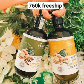 Dầu gội gừng Sinh Khương Sam Natural