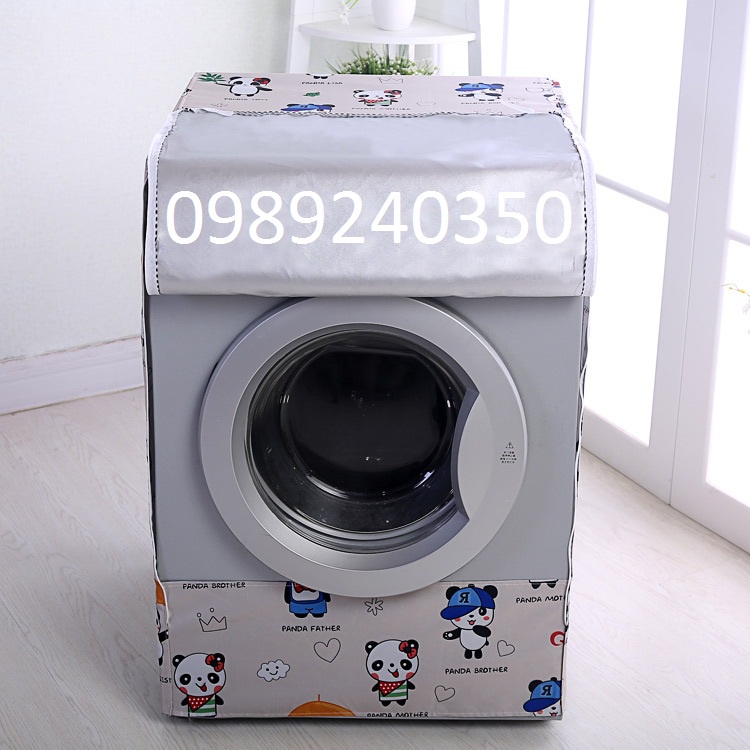 Áo trùm vỏ bọc che máy giặt LG cửa trước lồng ngang 7kg - 10kg loại tốt