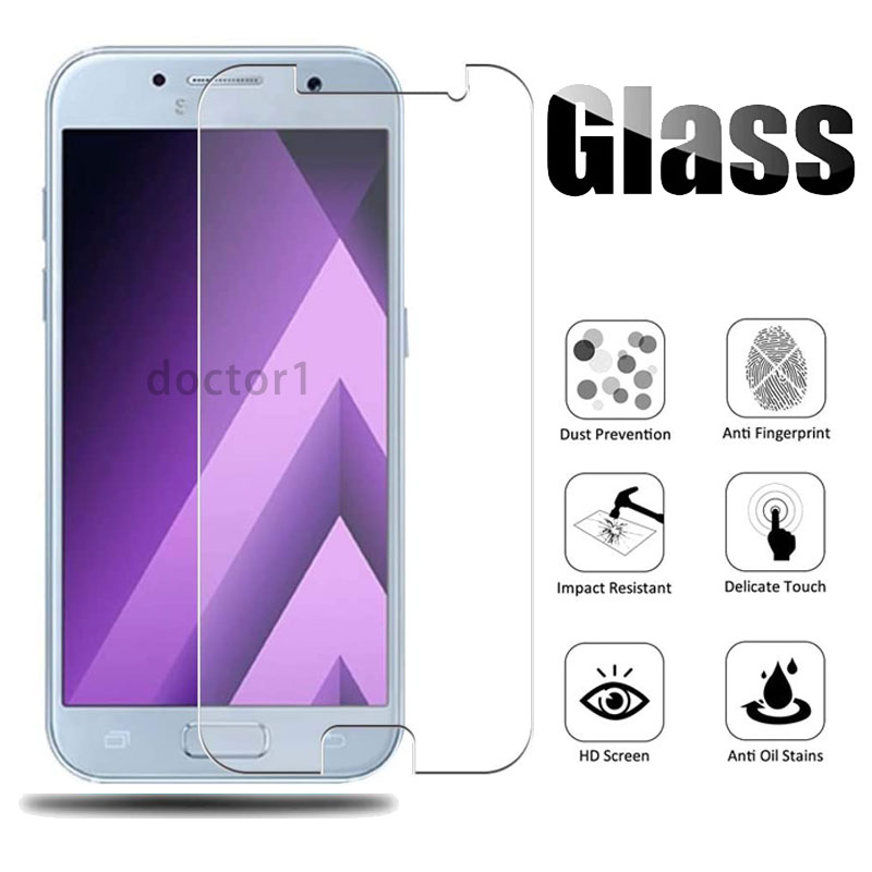 Kính cường lực dành điện thoại cho Samsung Galaxy J5 J3 J2 J7 Core J3 Pro A7 A5 A3 Plus 2017 2018 J1 Mini Prime