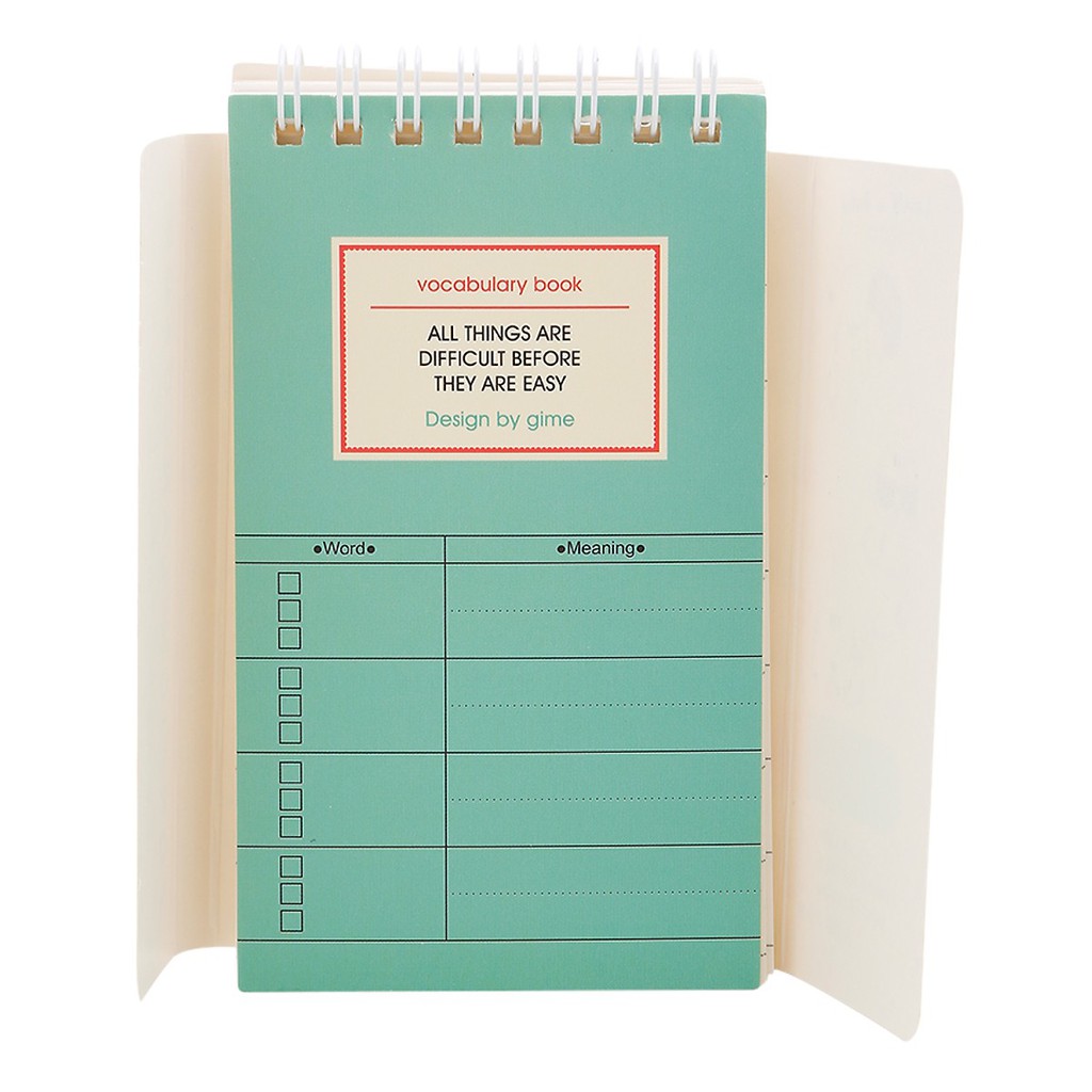 Sổ Tay Từ Vựng 120 Trang  - Mẫu Ngẫu Nhiên