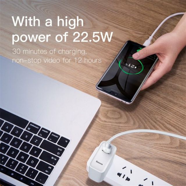 Củ sạc nhanh đa năng Baseus HW super Quick charger cho smartphone