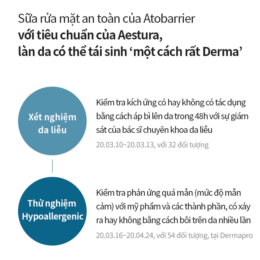 Sữa Rửa Mặt Dưỡng Da Dạng Bọt Aestura Atobarrier365 Bubble Cleanser 150ml GomiMall