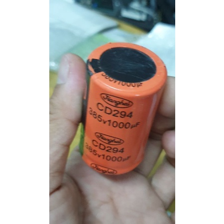 2 tụ điện 1000uf 385V tháo biến tần