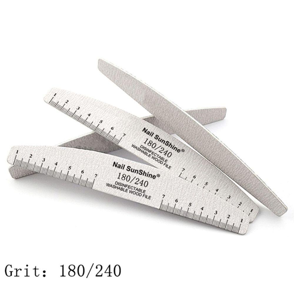 Dụng Cụ Dũa Móng Hai Mặt 80 # 100 # 150 # 180 # 240 #