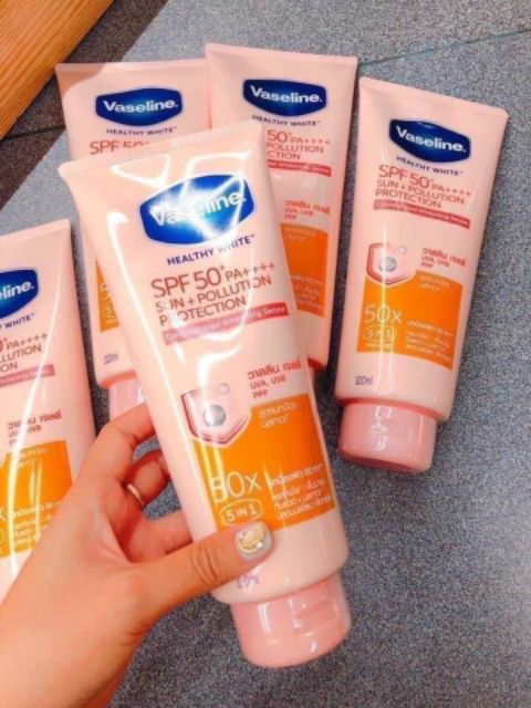 Kem Dưỡng Da Vaseline 50X Chống Nắng SPF 50+ Thái Lan