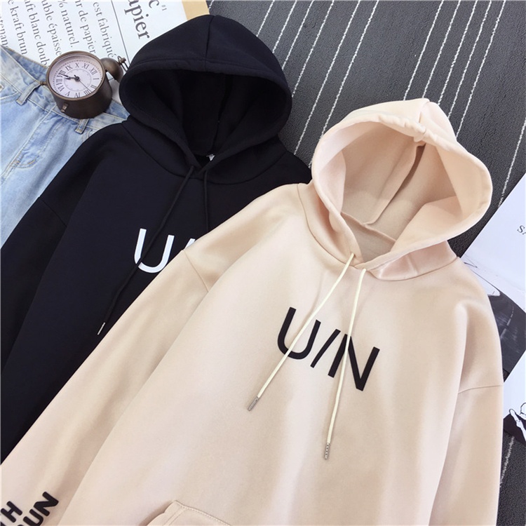 Áo hoodie tay dài phong cách cổ điển thời trang năng động