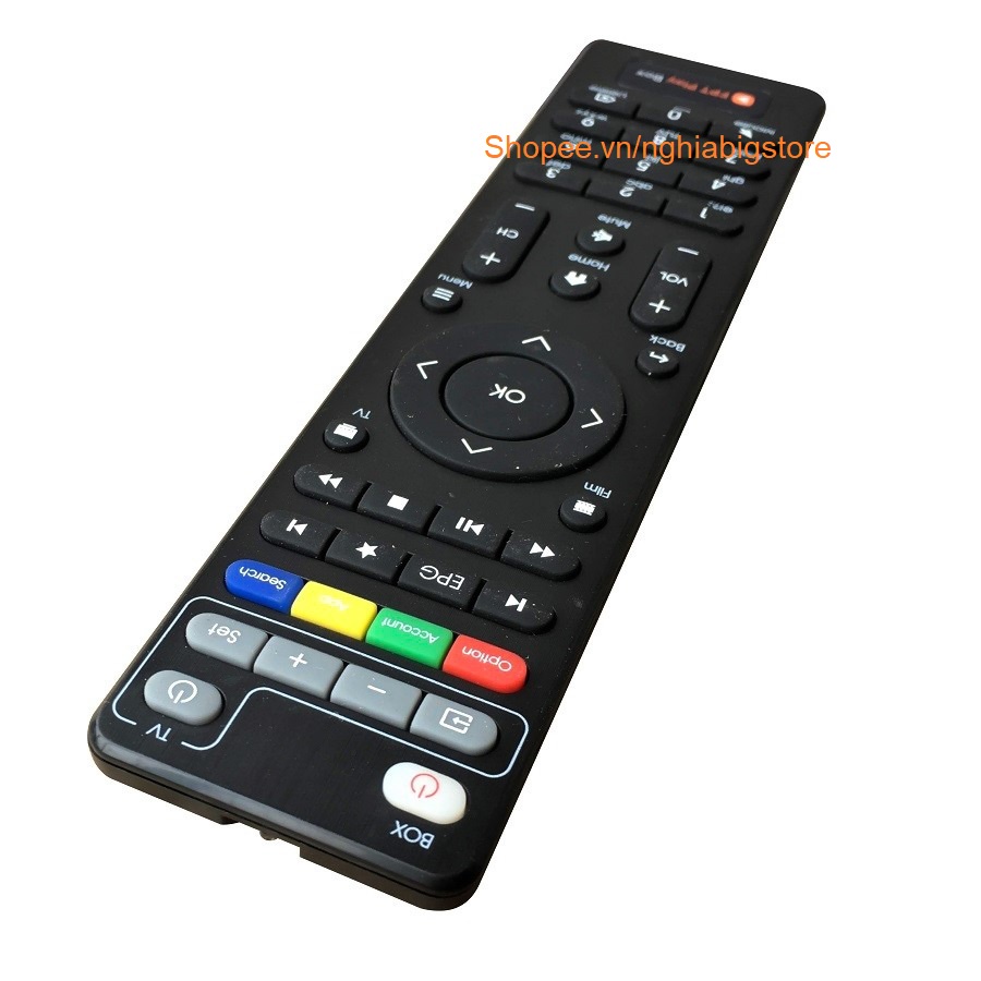 Remote Điều Khiển Thay Thế Cho FPT Play Box 2018 (Kèm Pin AAA Maxell)