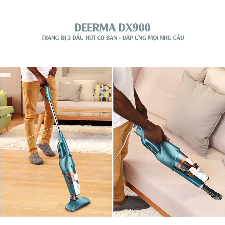 Máy hút bụi gia đình Deerma DEM-DX900 /DX920 14000Pa | BigBuy360 - bigbuy360.vn