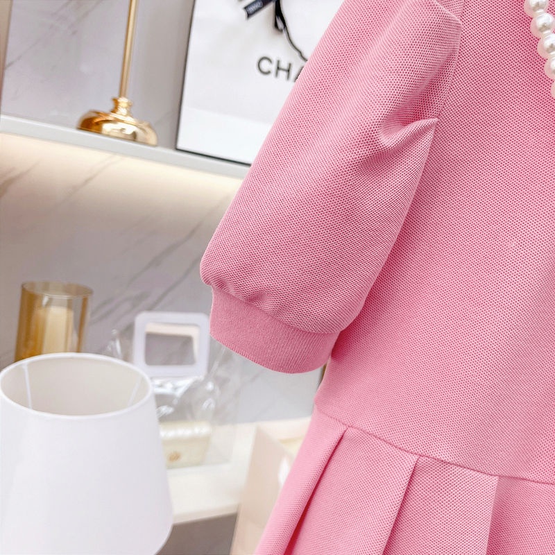 Đầm polo Thời Trang Mùa Hè Mới 2022 Dành Cho Bé Gái 3-5 - 7-9 - 11 Tuổi